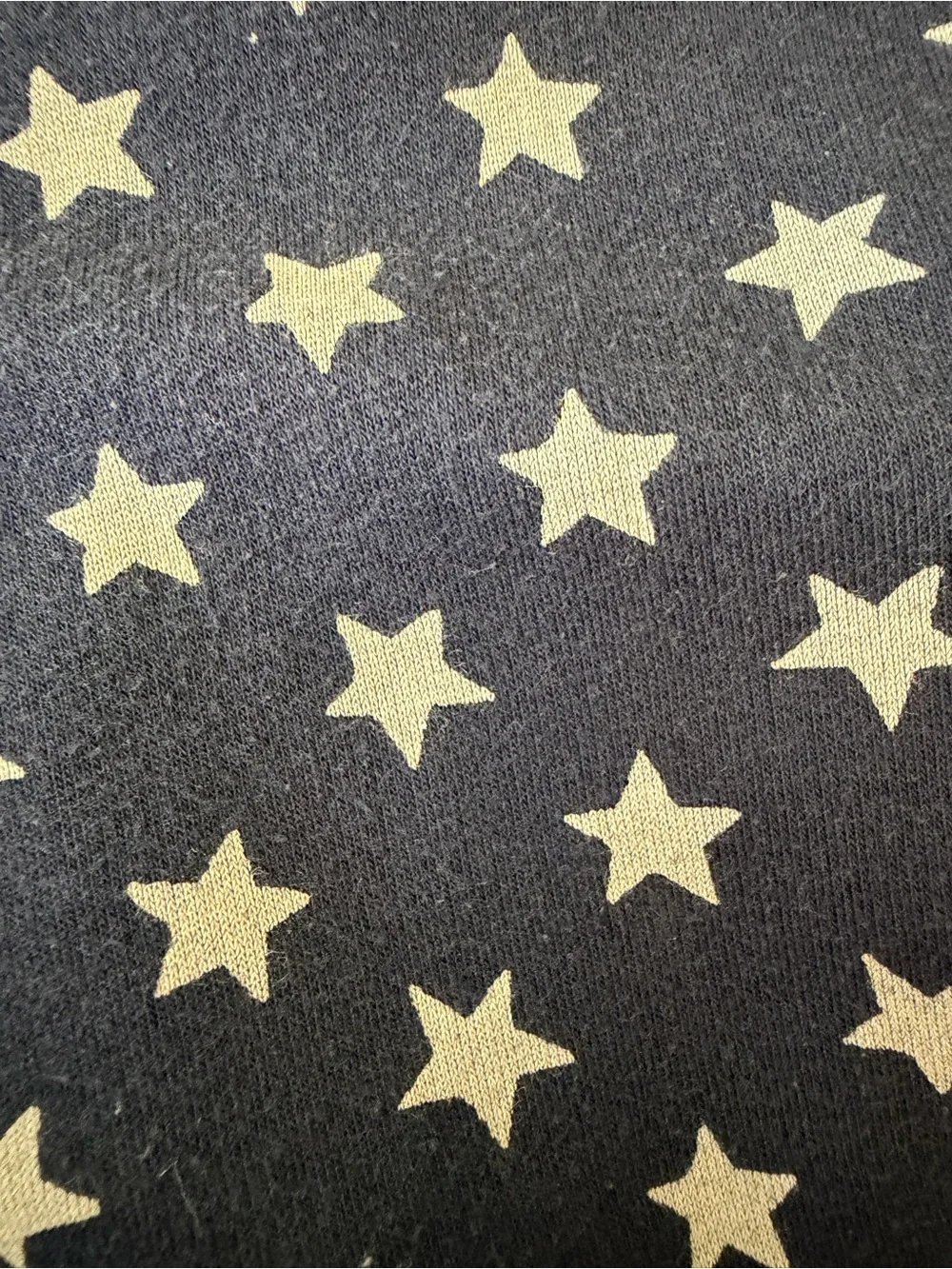 Old Navy Navy Hoodie with White Star Print
